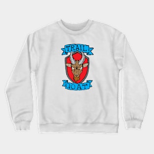 Trail Goat - Goat Rage - Emblem - Colour Crewneck Sweatshirt